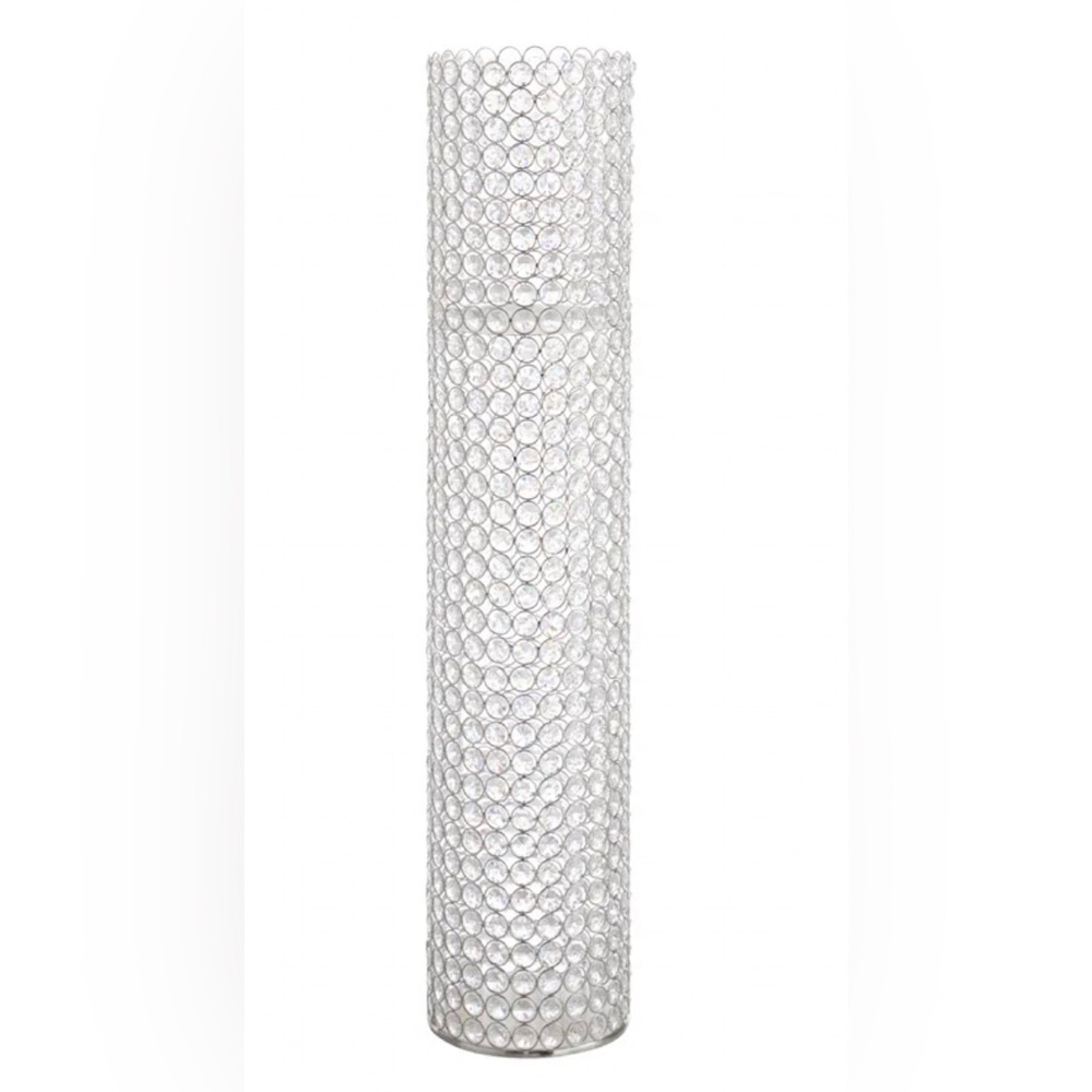 Elegant Crystal Candle Holder